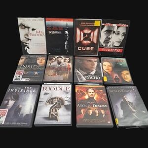 Thriller Movie DVD Bundle - 12 Titles